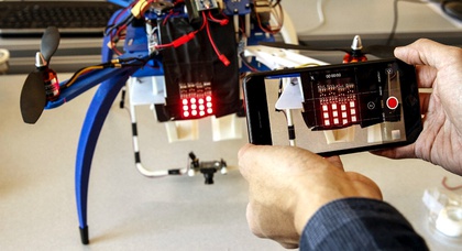 Ford разработал световой аналог автономеров для дронов