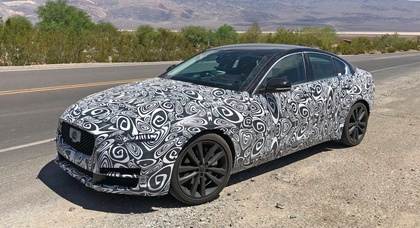 Обновленный Jaguar XE заметили во время тестов