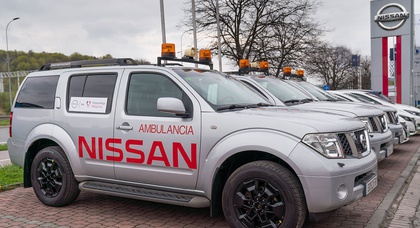 Nissan пожертвував свої автомобілі для допомоги українцям