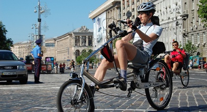 Велосипедисты перекроют Киев с пятницы