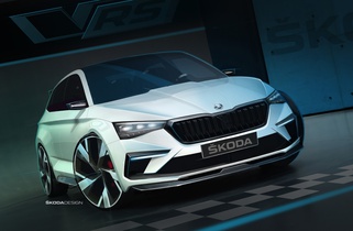 Гибрид Škoda Vision RS раскрыл технические характеристики