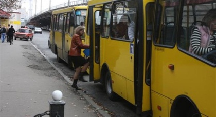 ГАИ Киева ловит пьяных «лихачей» на маршрутках
