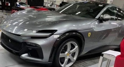 Кроссовер Ferrari Purosangue: первые «живые» фото