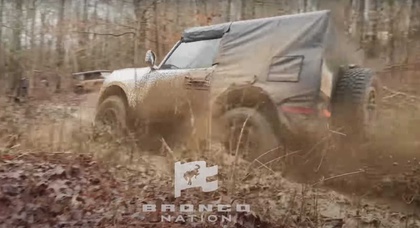 Видео: новый Ford Bronco испытали бездорожьем 