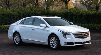 Китайцы показали внешность нового Cadillac XTS