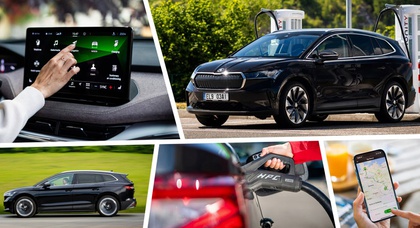 Обновление программного обеспечения Škoda Enyaq iV: зарядка ускорена, вируальная кабина стала информативнее