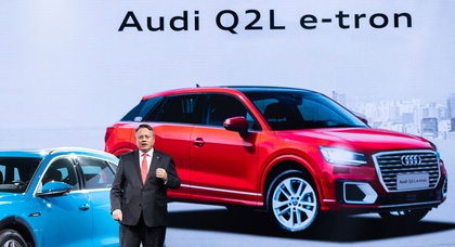 Audi показала электрический кроссовер для Китая