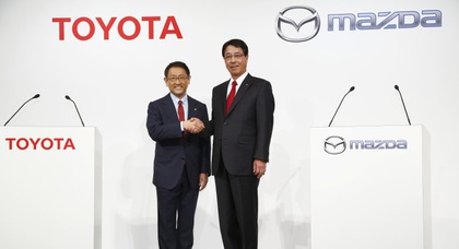 Mazda и Toyota создадут совместное предприятие  