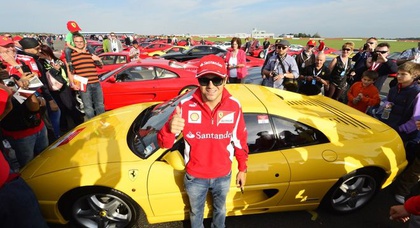 1 000 Ferrari собрались вместе ради мирового рекорда (видео)