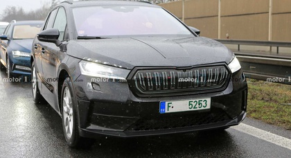 Škoda вывела на тесты электрический кроссовер Enyaq 