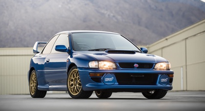 Subaru Impreza STI 1998 года выпуска продали за 312 тысяч долларов