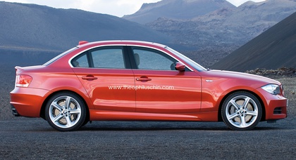 Доступный седан BMW 1 Серии получит трёхцилиндровый мотор 