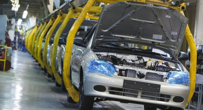 Производство автомобилей в Украине снизилось в 13 раз 