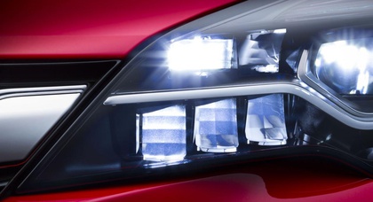 У нового Opel Astra будут светодиодные матричные фары