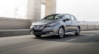 Nissan Leaf возглавил рейтинг самых продаваемых электрокаров мира