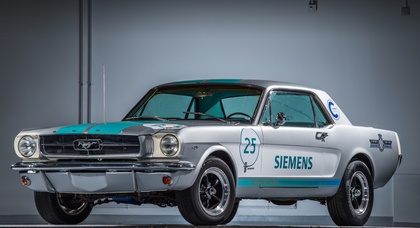 Siemens отправит классический Mustang с автопилотом покорять холм в Гудвуде