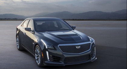 Компания Cadillac представила седан CTS-V 2016 модельного года