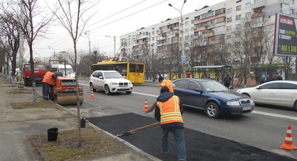 Обнародован график текущего ремонта киевских дорог (документ)