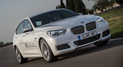 BMW показала свой самый мощный гибрид 5-Series GT