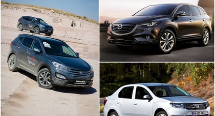 Дайджест: первый тест-драйв нового Hyundai Santa Fe, фотографии обновленного Renault Logan, Mercedes с ГБО, рестайлинг Mazda CX-9 и почему жена в автомобиле представляет опасность