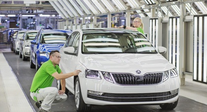 Škoda выпустила 1.5-миллионную Octavia третьего поколения