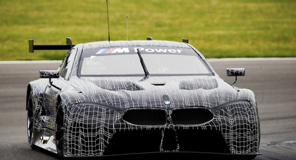 BMW M8 GTE заметили во время теста в Лаузицринге