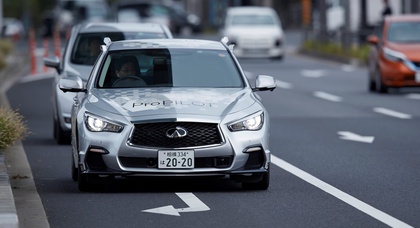 Nissan тестирует в Токио автопилот нового поколения
