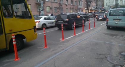 Полиция в Киеве усилила контроль полос для общественного транспорта