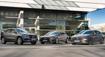 Mercedes-Benz CLA и GLA стали гибридами  