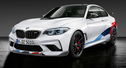 Купе BMW M2 Competition получило пакет доработок M Performance 