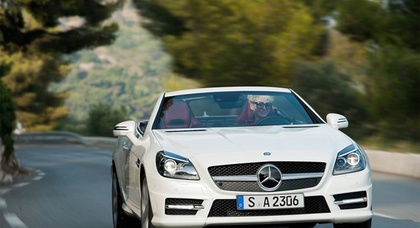 Mercedes-Benz SLK получит дизельный двигатель в сентябре