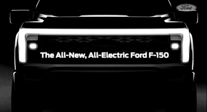 Ford показал будущий электрический пикап F-150 
