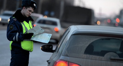 В России смогут штрафовать автомобили с украинскими номерами