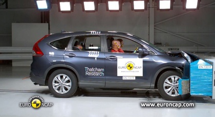 EuroNCAP протестировала Honda CRV и Citroen C4 Picasso