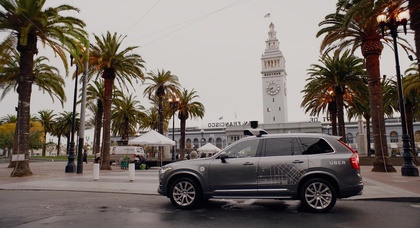 Самоуправляемые такси от Uber стали общедоступными в Сан-Франциско