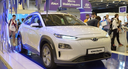Электромобиль Hyundai Kona Electric представили на iForum-2019 в Киеве
