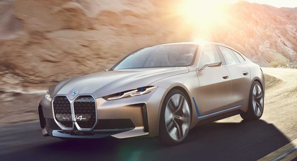 BMW i4 Concept: представлен баварский конкурент Model 3
