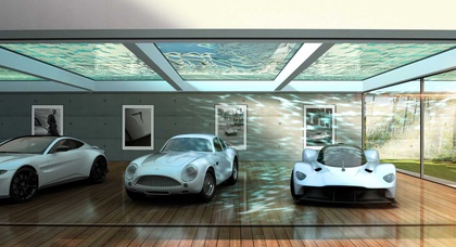 Aston Martin предложил эксклюзивные гаражи для своих гиперкаров 
