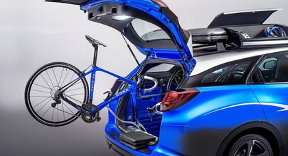 Honda создала универсал Civic для перевозки велосипедов