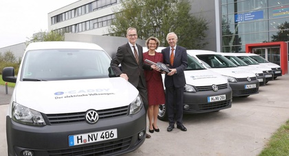 Volkswagen приступил к испытаниям электрической версии Caddy