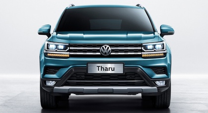Volkswagen рассекретил новый кроссовер Tharu 