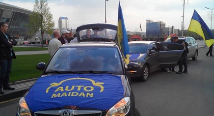 Сегодня в 12-00 «Автомайдан» заблокирует АЗС 