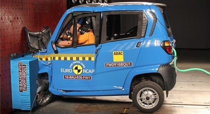 Краш-тесты квадрициклов расстроили специалистов Euro NCAP (видео)