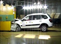 LADA Kalina Cross прошла краш-тест (видео)