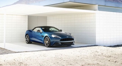 Aston Martin показала кабриолет Vanquish (видео)