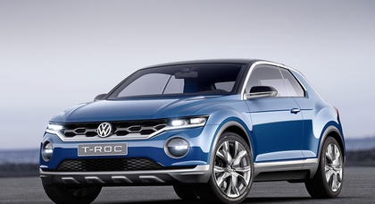 Volkswagen анонсировал премьеру компактного кроссовера T-Roc
