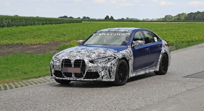 Новый BMW M3 замечен на тестах 