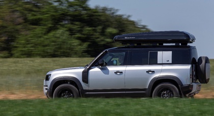 Новый Land Rover Defender подготовили для отдыха на природе 