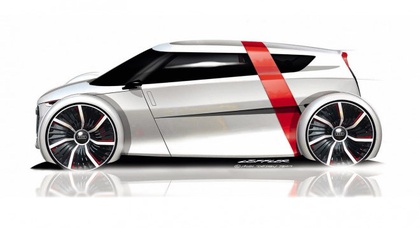 Компания Audi представила иллюстрации электрического спайдера для города