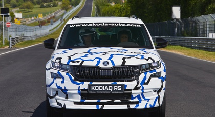 Кроссовер Škoda Kodiaq RS установил новый рекорд Нюрбургринга